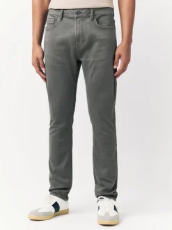 Antracietgrijs - Strakke Pasvorm - Comfortabele stretchjeans
