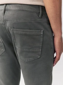 Antracietgrijs - Strakke Pasvorm - Comfortabele stretchjeans