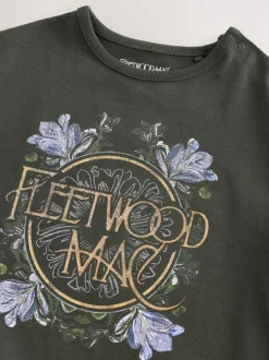 Antracietgrijs Fleetwood Mac - Band baby-romper