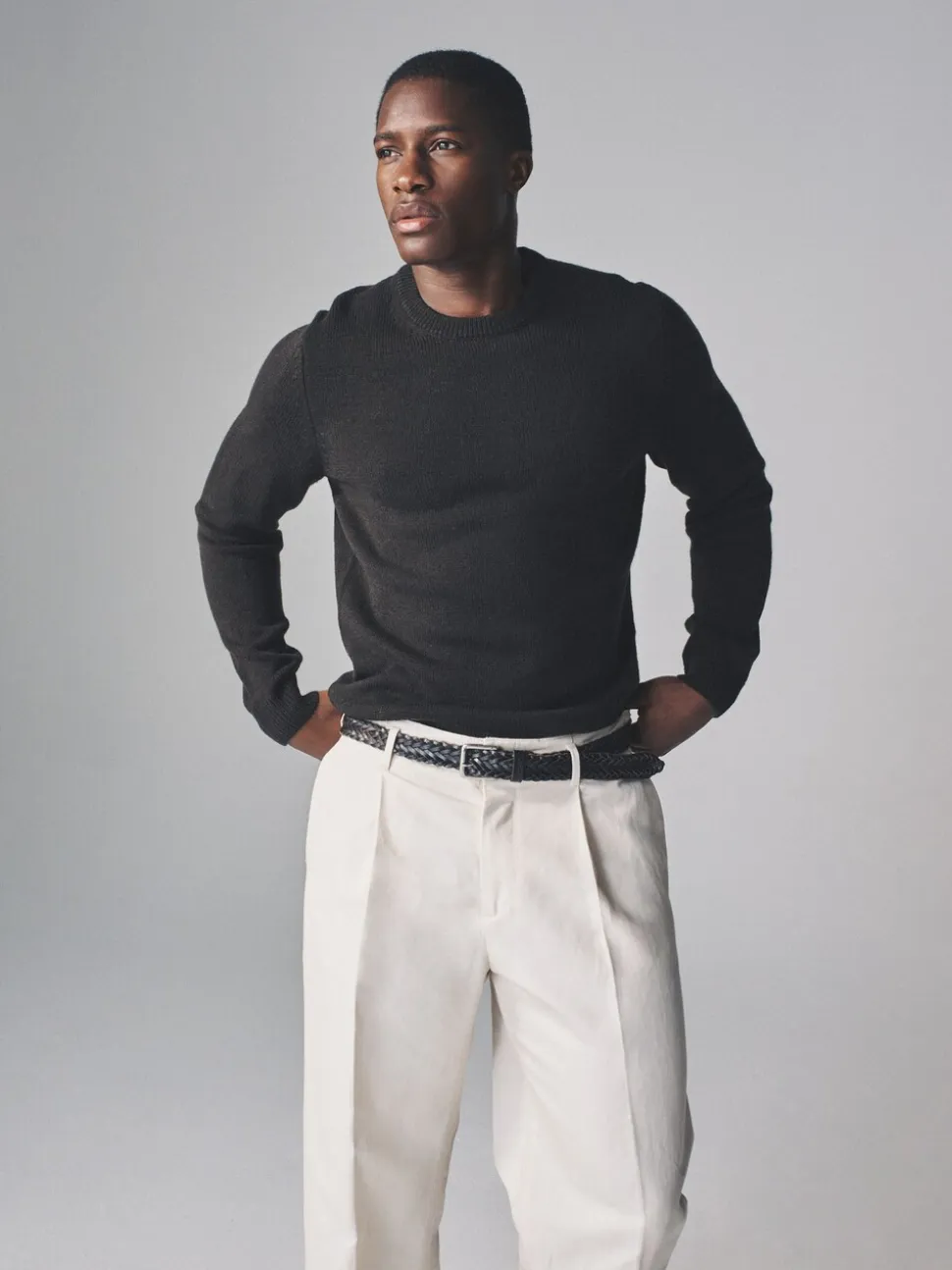 Antraciet/grijs gemêleerd - The Set 2 Pack Crew Neck Knitted Jumpers