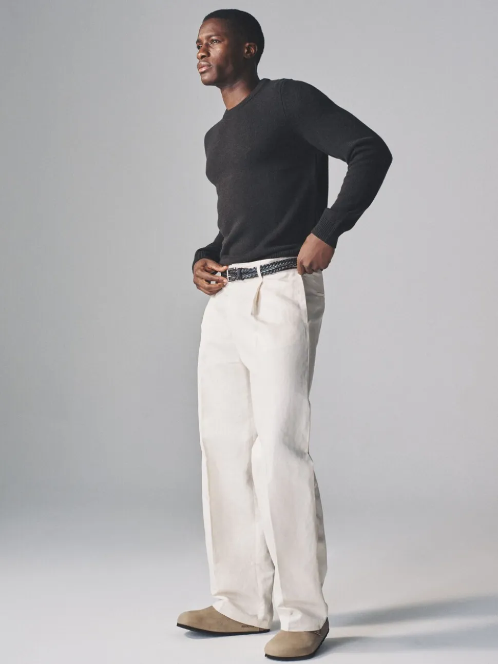Antraciet/grijs gemêleerd - The Set 2 Pack Crew Neck Knitted Jumpers