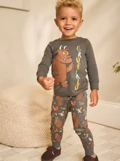 Antracietgrijs/bruin Gruffalo - Knus Pyjama's met enkele licentie (9mnd-9jr)