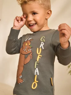Antracietgrijs/bruin Gruffalo - Knus Pyjama's met enkele licentie (9mnd-9jr)