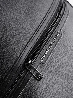 Armani Exchange Logo Black Backpack