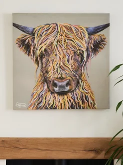Artist Collection wanddecoratie Harry The Highland Cow van Emily Howard