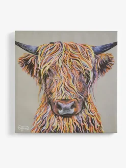 Artist Collection wanddecoratie Harry The Highland Cow van Emily Howard