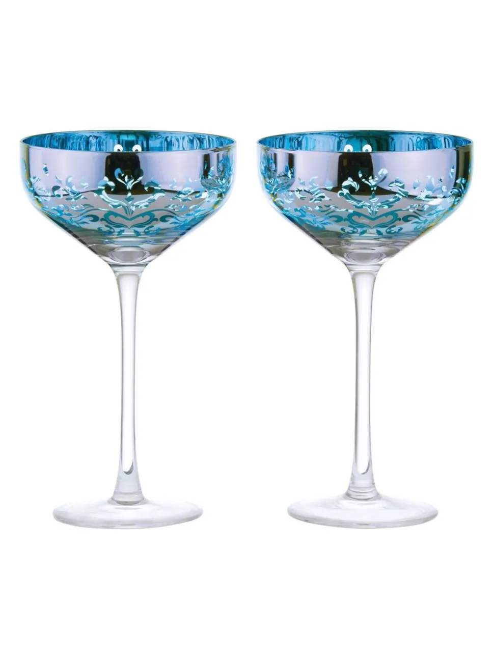 Artland set van 2 filigraan champagneglazen