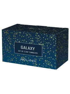 Artland set van 2 Galaxy DOF tumblers