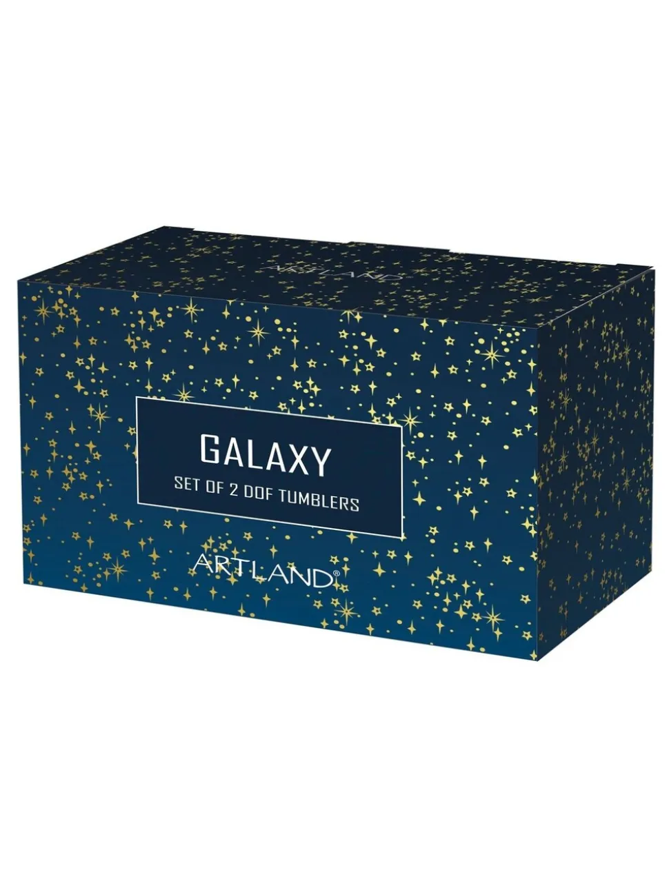 Artland set van 2 Galaxy DOF tumblers