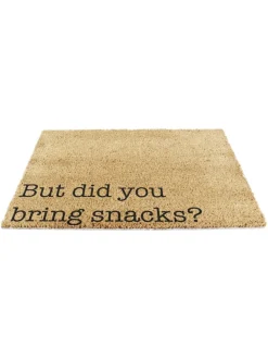 Artsy Mats But Did You Brings Snacks deurmat
