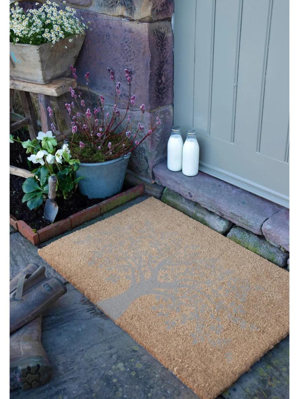 Artsy Mats Country Wonen Tree of Life extra grote deurmat