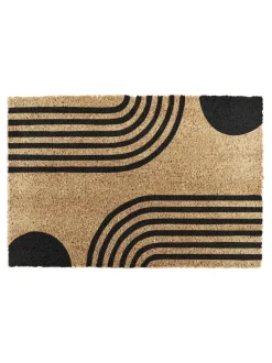 Artsy Mats deurmat met abstracte lijnen