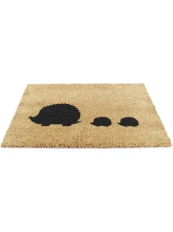 Artsy Mats Egel Familie Deurmat