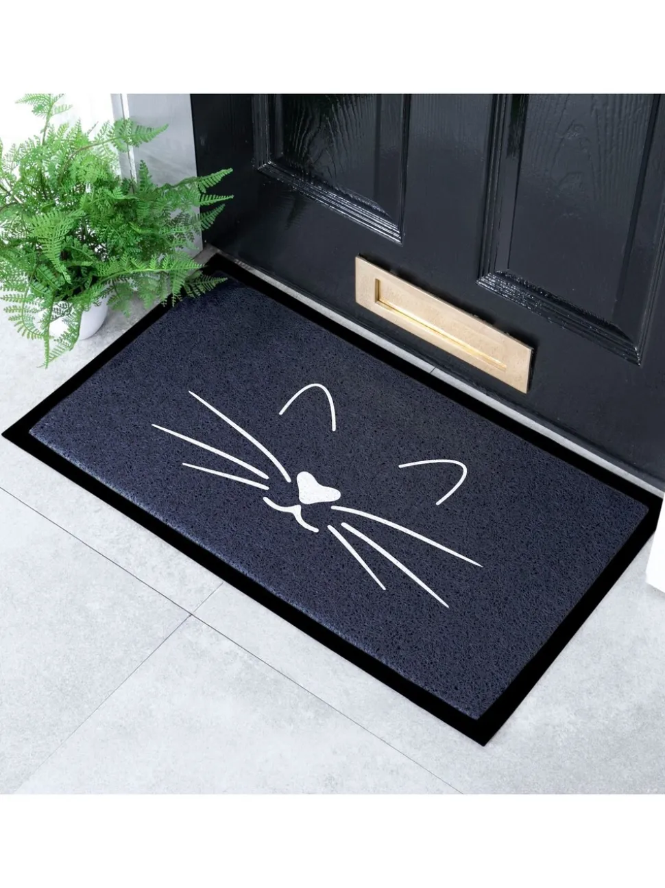 Artsy Mats Kattengezicht deurmat voor binnen en buiten