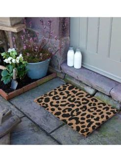Artsy Mats Leopard Print Doormat