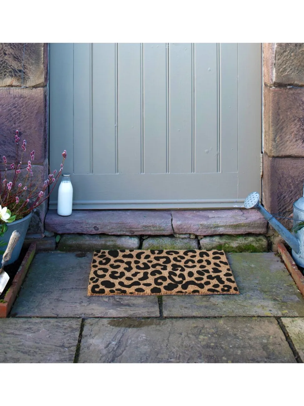 Artsy Mats Leopard Print Doormat