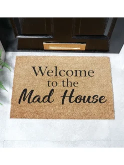 Artsy Mats 'Welcome To The Mad House' deurmat