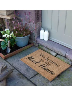 Artsy Mats 'Welcome To The Mad House' deurmat