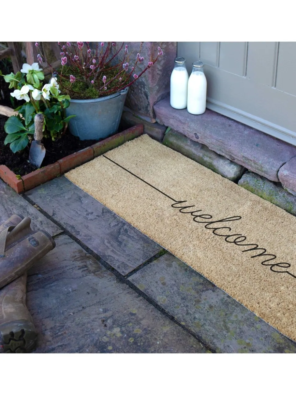 Artsy Mats Welkom Patiodeurmat