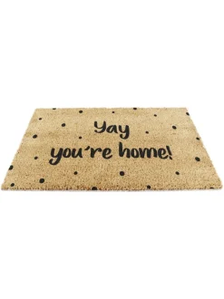 Artsy Mats Yay You're Wonen Spotty Deurmat
