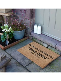 Artsy Mats Yell Ding Dong Deurmat