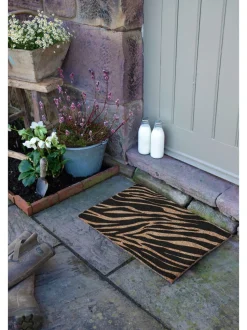 Artsy Mats Zebra Print Doormat