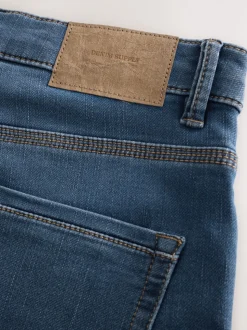 asblauw - Relaxed fit - Comfortabele stretchjeans