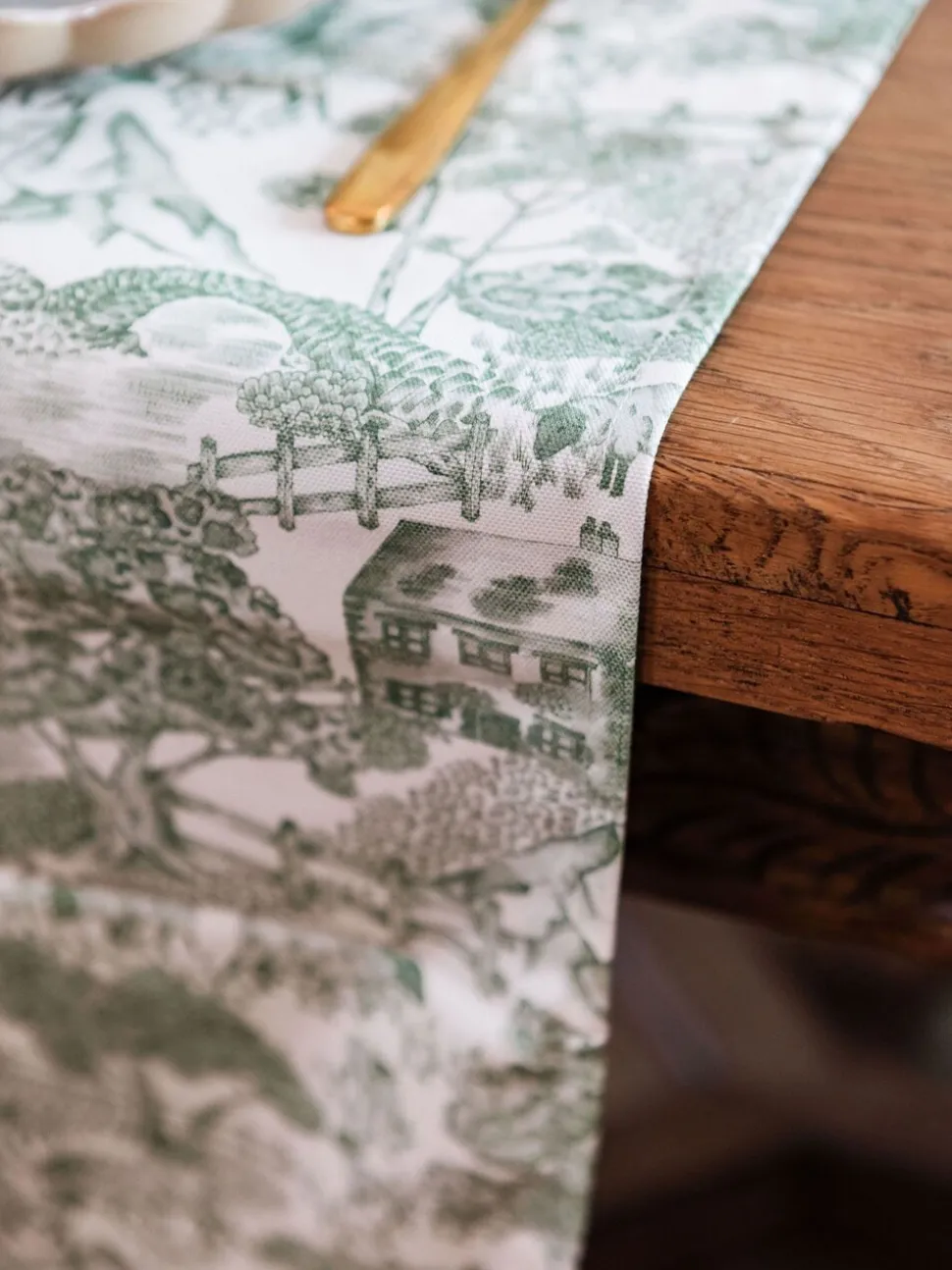 Avalon Home Lake District Toile Table Runner