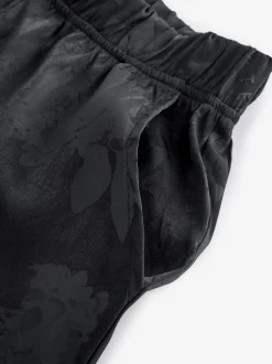 B by Ted Baker Black Jacquard Floral Cami Pyjamas
