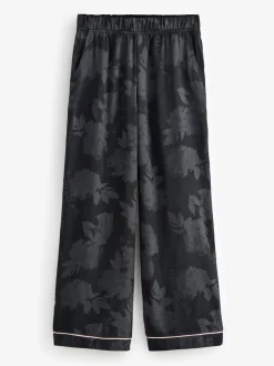 B by Ted Baker Black Jacquard Floral Cami Pyjamas