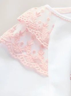 Baker by Ted Baker - Born in 2026 - Witte pyjama met konijntjes