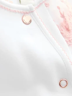 Baker by Ted Baker - Born in 2026 - Witte pyjama met konijntjes