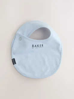 Baker by Ted Baker 2 Pack Blue Baby Bibs