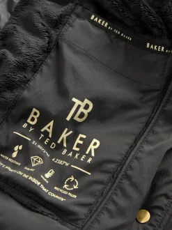 Baker By Ted Baker - Regenbestendige korte gewatteerde jas