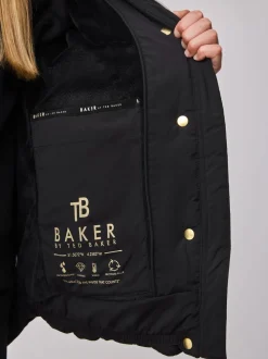 Baker By Ted Baker - Regenbestendige korte gewatteerde jas