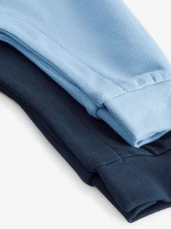Baker By Ted Baker blauw 100% katoenen rompertje en omkeerbare hoed
