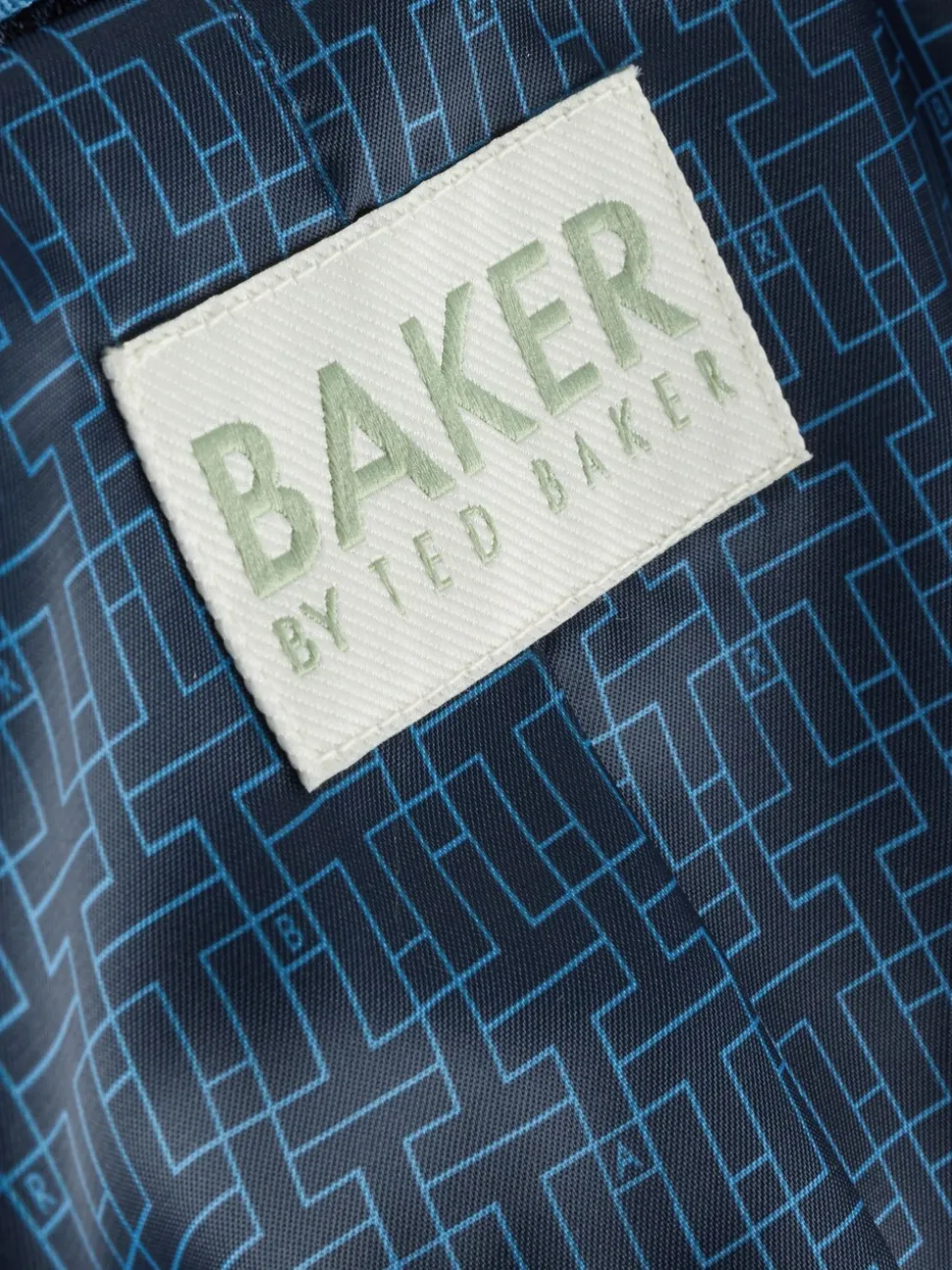 Baker by Ted Baker Blue Jersey Suit Jacket