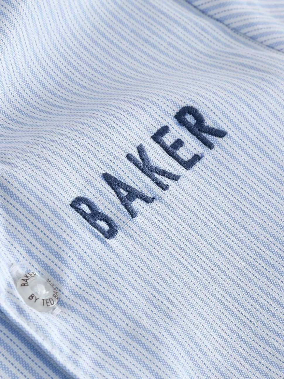 Baker by Ted Baker Blue Smart Bow Tie Rompersuit