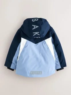 Baker by Ted Baker Blue Waterproof Padded Ski Coat