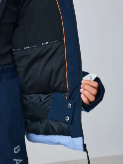 Baker by Ted Baker Blue Waterproof Padded Ski Coat