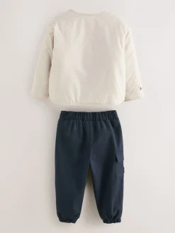 Baker by Ted Baker Bomber Jacket, T-Shirt and Joggers Set