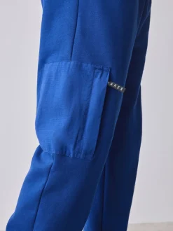 Baker by Ted Baker Cobalt Blue Oversized Sweatshirt and Joggers Set