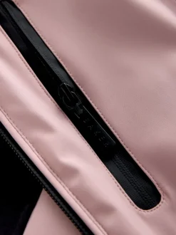 Baker by Ted Baker Pink Waterproof Belted Padded Ski Jacket