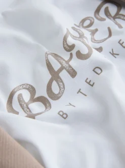 Baker by Ted Baker Textured Stone Jacket T-Shirt and Trousers Set
