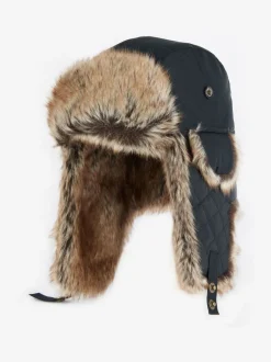 Barbour® Cleadon pilotenmuts met imitatiebont