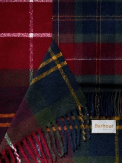 Barbour® Tartan Wool Cashmere Blend Scarf