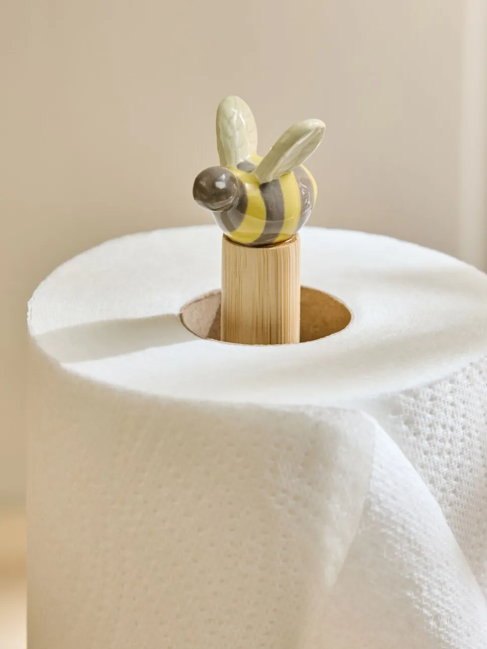 Bee Kitchen Roll Holder