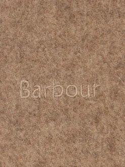 Beige - Barbour® geweven sjaal van lamswol