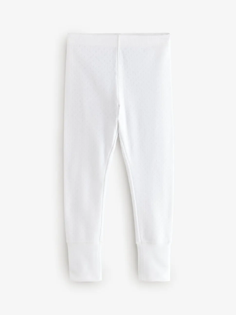 Beigebruin/wit - Thermische leggings (2-16jaar)