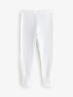 Beigebruin/wit - Thermische leggings (2-16jaar)